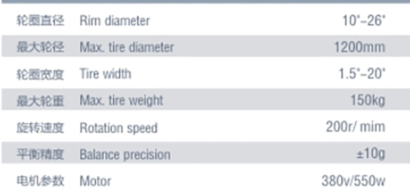 Supporting Sample Truck Wheel Balancing Equipment for Garage