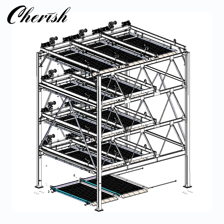 Multi Level Slide and Lift Semi Automated Puzzle Parking System