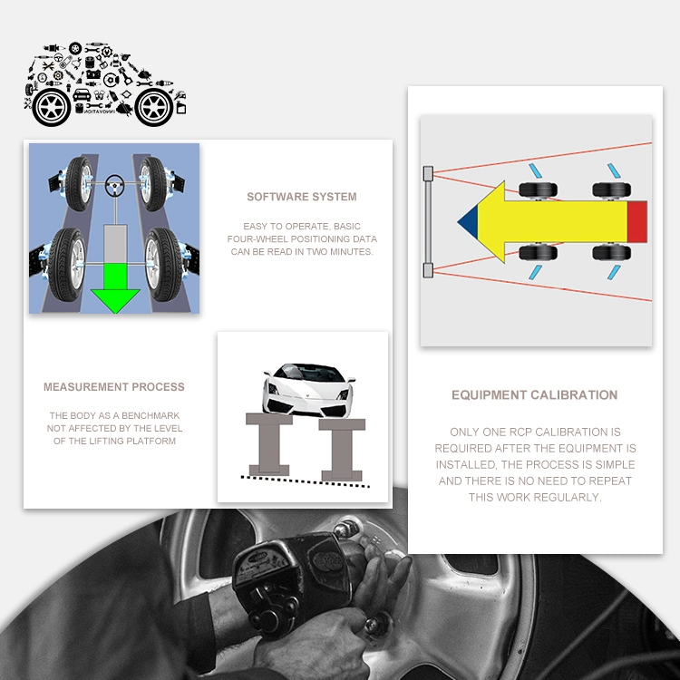 Wheel Alignment Equipment/Car Wheel Alignment Machine/Digital Wheel Alignment/3D Wheel Alignment for Car Positioning