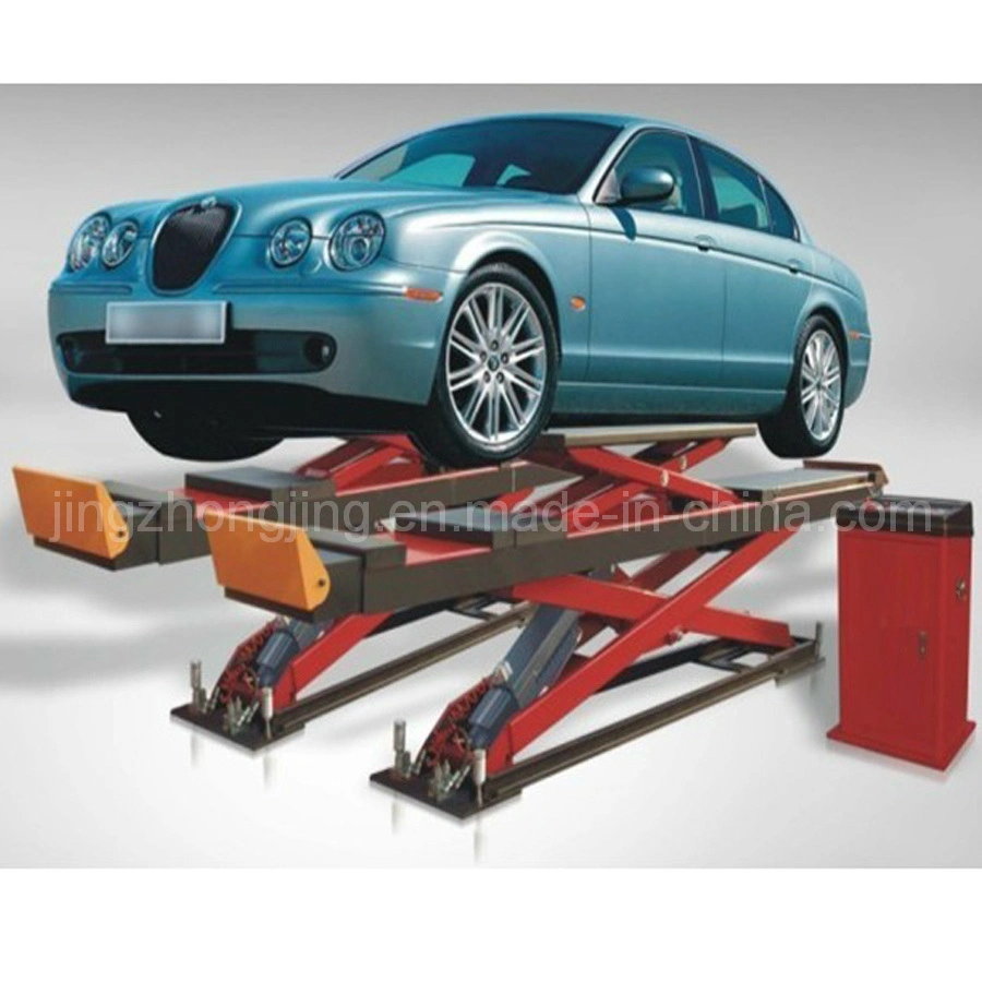 Car Repair Hydraulic Garage Portable Car Lifting Machine MID Rise Scissor Car Lift