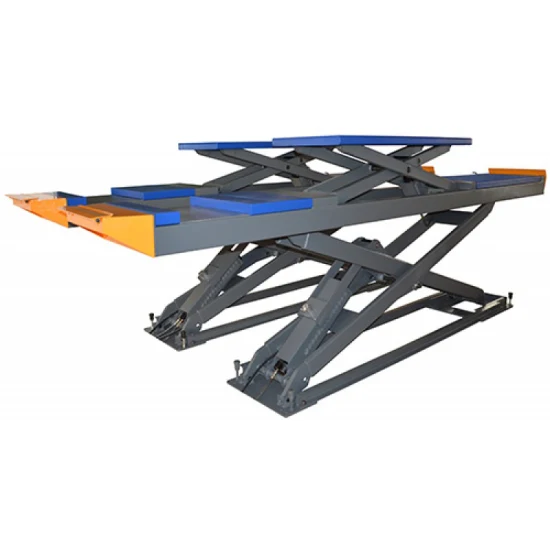 Fostar Customized Workshop 4t Small Scissor Maintenance Fully Automatic Scissor Lift Portable