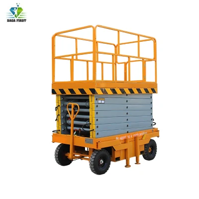 Hydraulic Portable Lift Mobile Scissor Lift Table Man Lift