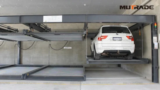 6 Floors Max 60 Cars Fully Automatic Stack Parking System