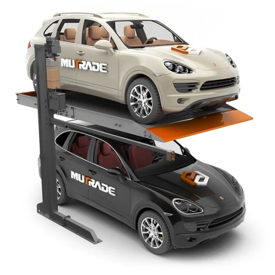 TUV 2 High Stacker Parking Lift 2 Post Car Parking System